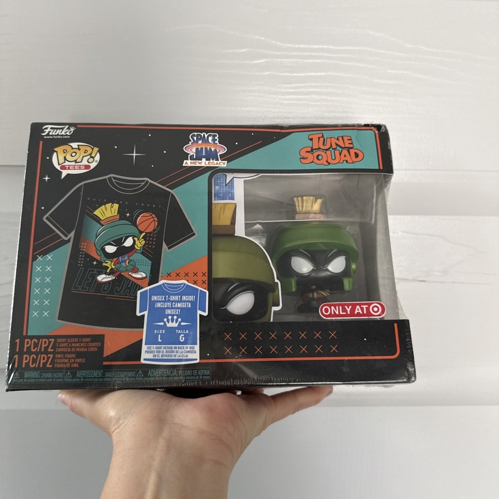 Marvin the Martian Funko Pop & T-Shirt Combo Target Exclusive Space Jam L